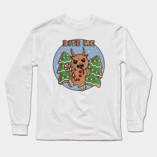 Gingerbread Krampus Long Sleeve T-Shirt